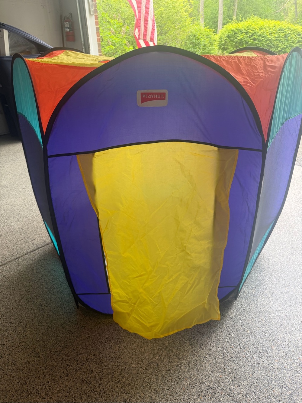 Playhut Pop-Up Play Tent Ball Pit - six sides hexagon